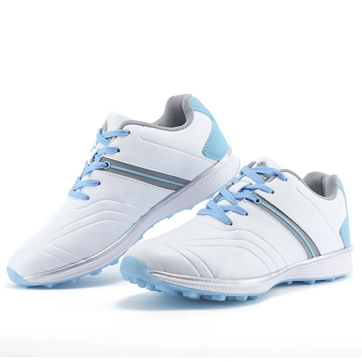 Femmes Extra Wide Fit Golf Trainers Arch Support Chaussures De Marche Casual Légères Sneakers pour Gym Fitness Golf