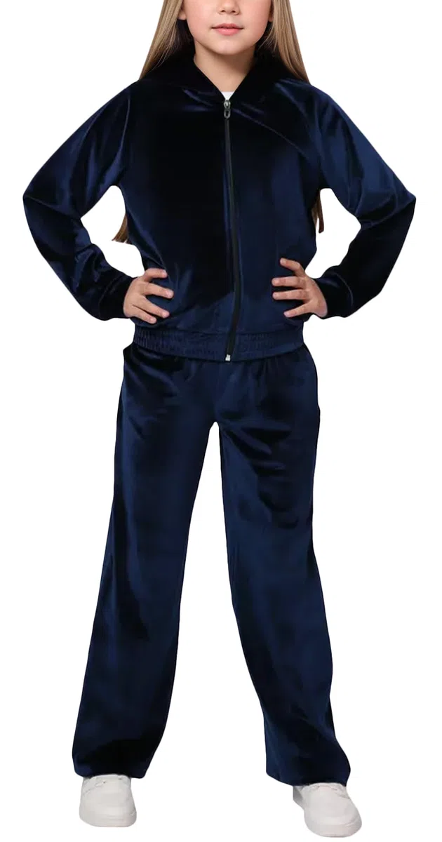 FEOYA Fille Pantalon Manteau Velours À Capuche Enfant Tenue Jogging Automne Ado Survêtement Sport Campus Vêtements Chic Gymnastique Hiver Mode Élégant Scolaire 5-13 Ans