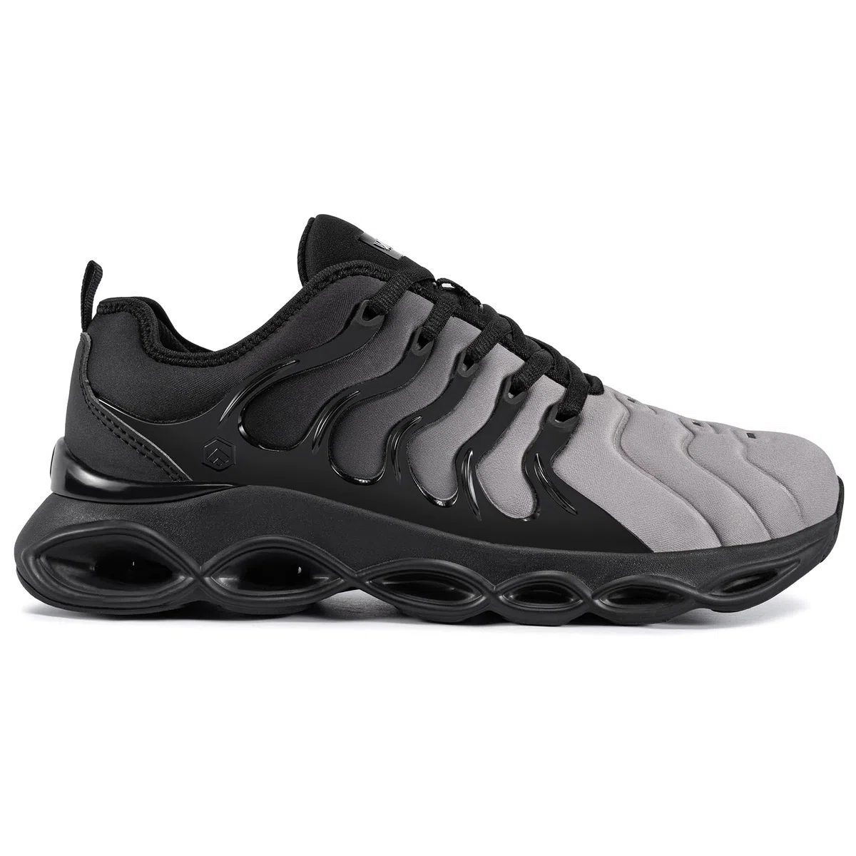 LARNMERN Chaussures de Sécurité Femme Légères Embout Acier Respirantes Noir Gris 38.5 EU