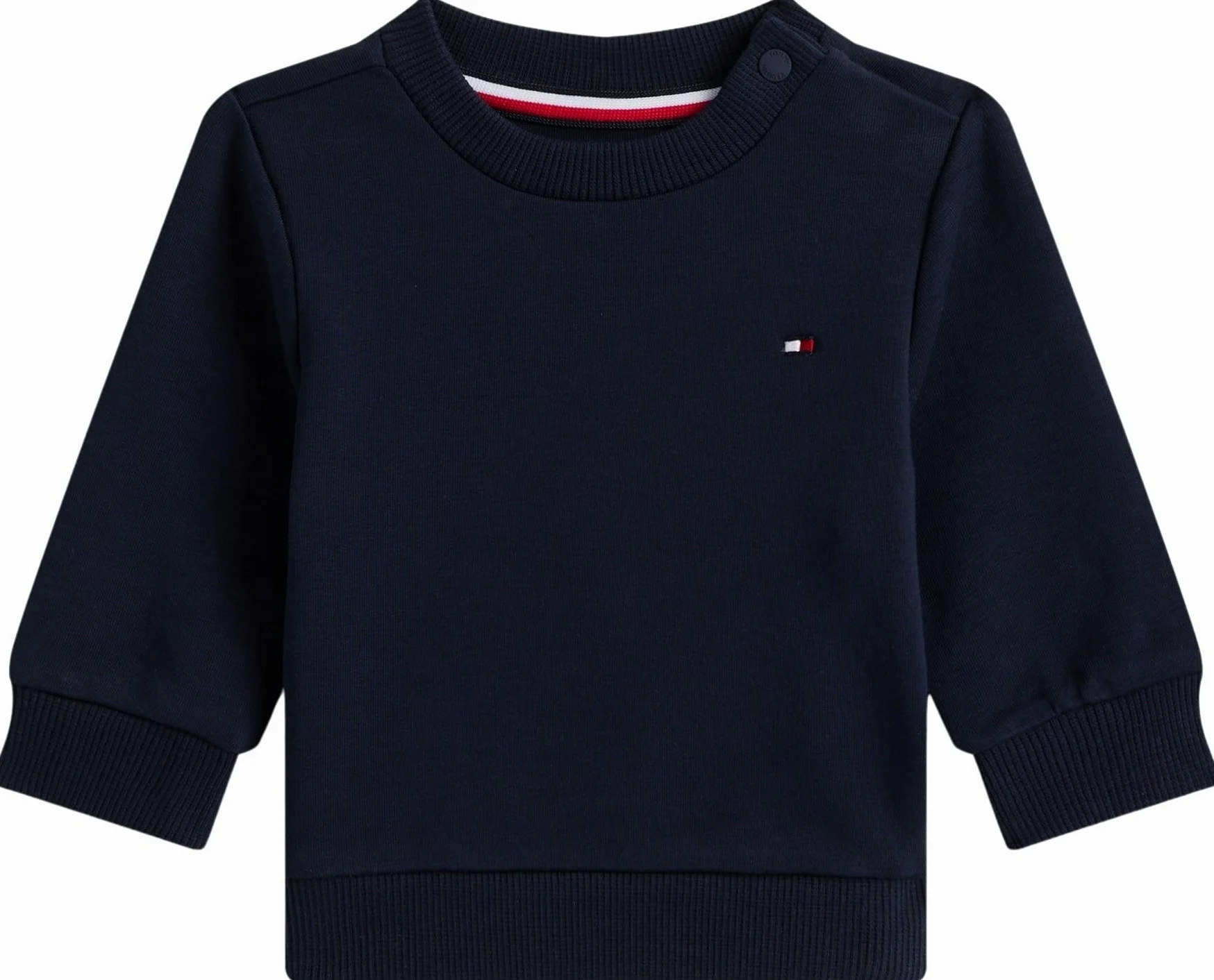 Tommy Hilfiger Newborn Essential Sweatshirt Blue Dark Night Navy 18 Month