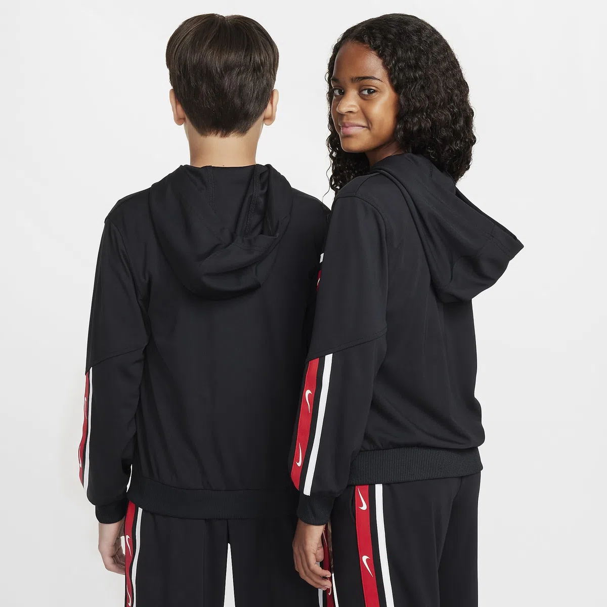 Nike K NSW Club+ Poly Fz Hoodie Jacket Mixte Enfant