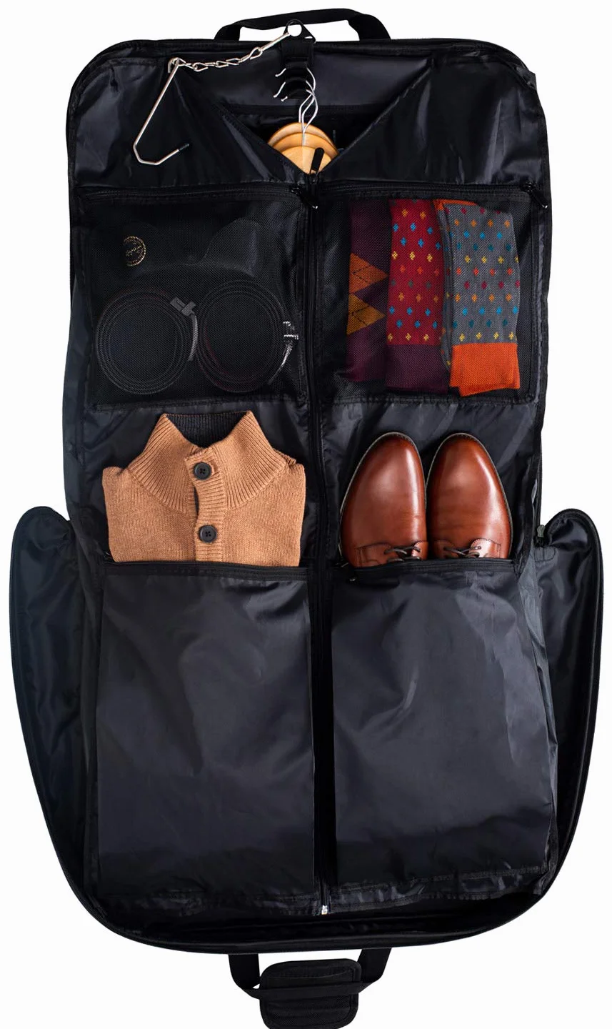 Sac de Voyage Homme - pour Trois - Sac Pliable - Vêtements sans Plis