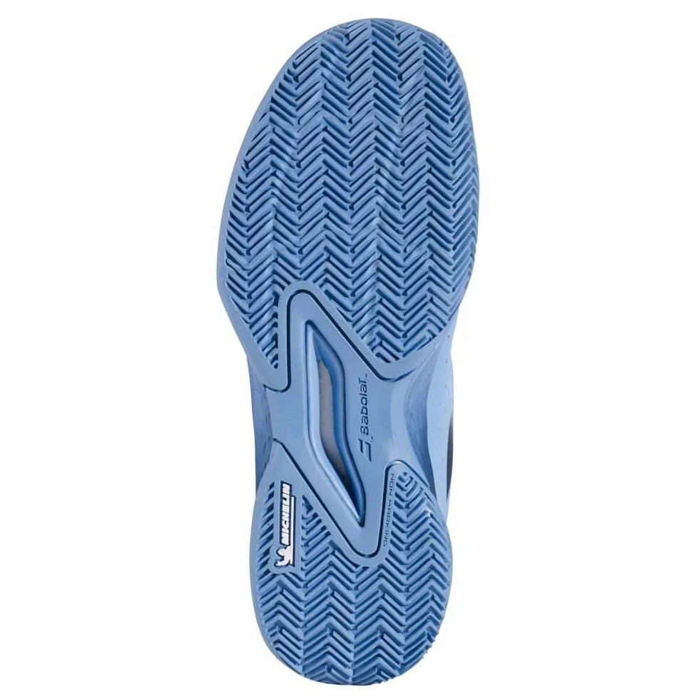 Babolat Enfants Prop Jr 3 Cly Chaussures de Tennis Chaussure Terre battue Turquoise-Bleu EU 39 NEU