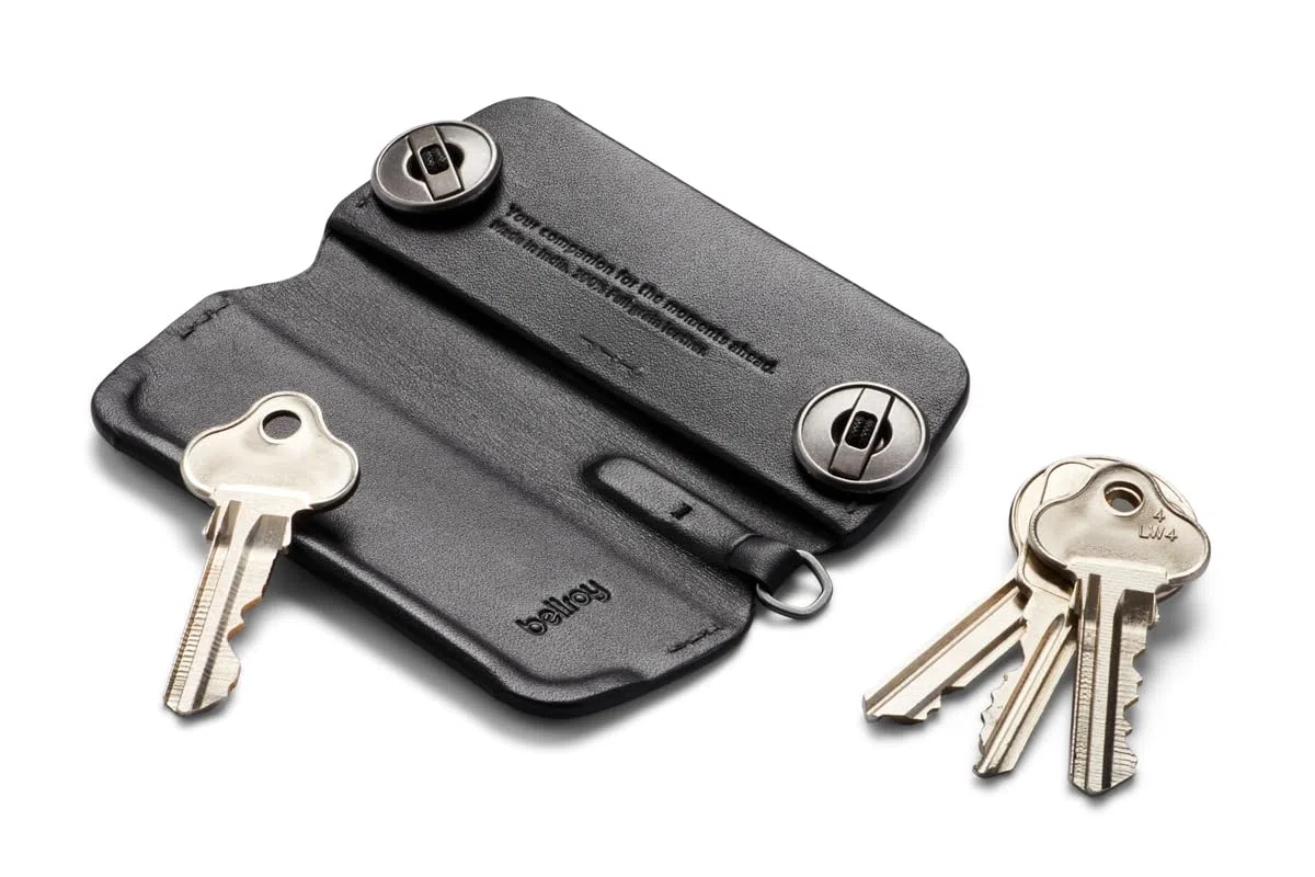 Bellroy Key Cover Troisième édition Porte-clés en Cuir 4 à 8 clés Everglade