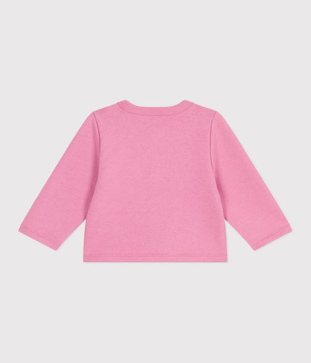 Petit Bateau Cardigan Bébé en Coton Uni Vêtements Jour Bébé Fille Lot de 1