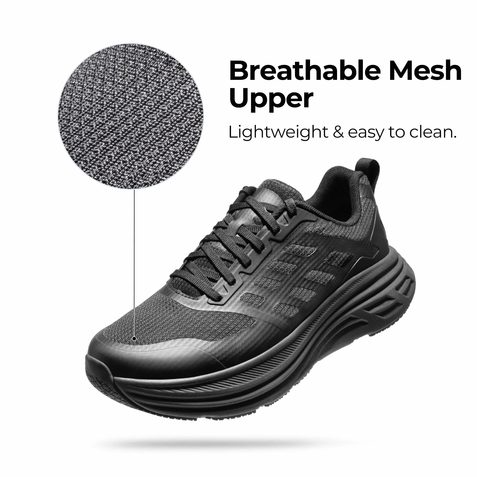 NORTIV 8 Chaussure de Marche pour Hommes Tige en Maille Respirante Chaussures Durable SNWS245M