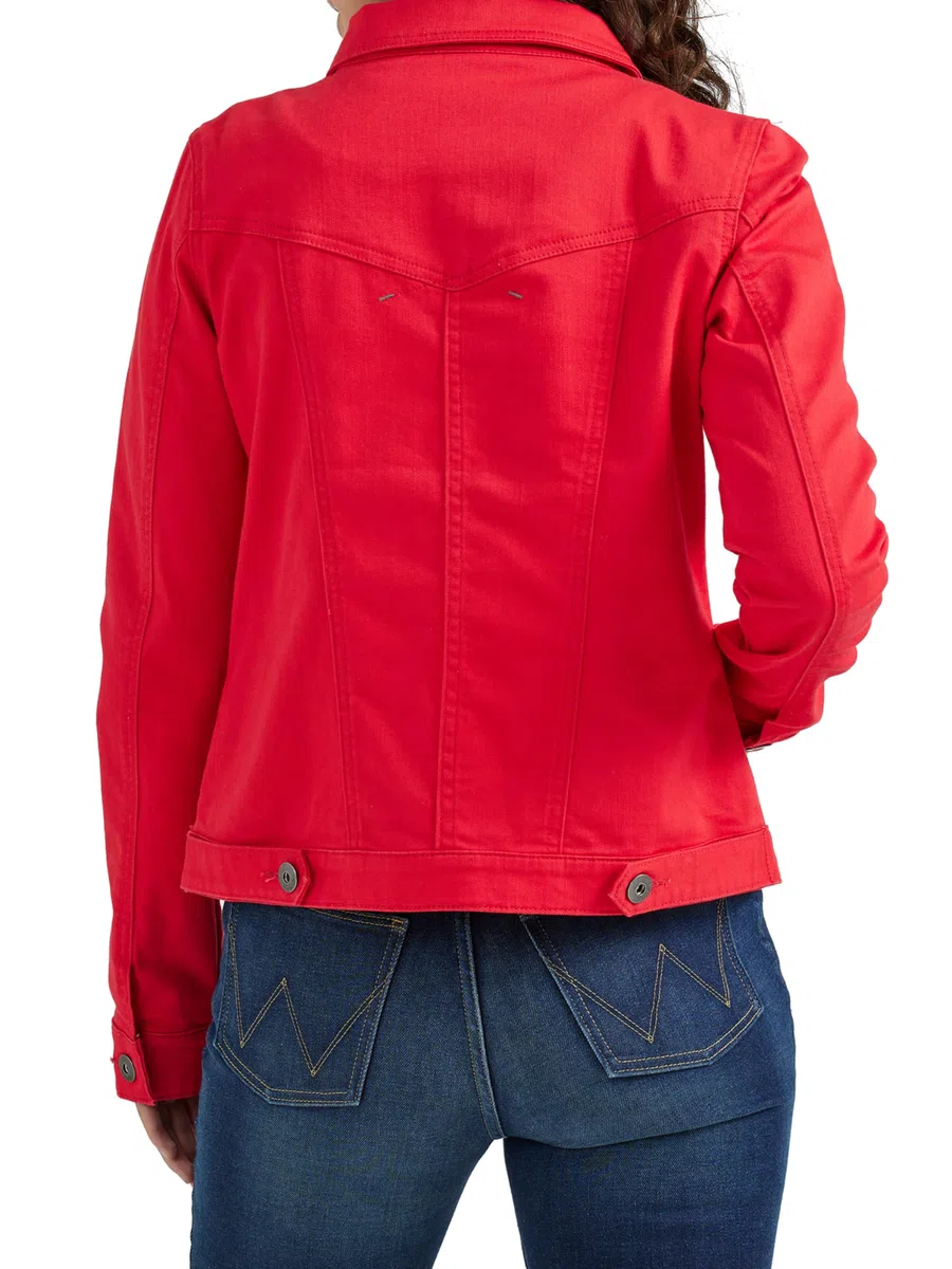 Wrangler Authentics Stretch Denim Jacket Veste en Jean Femme (Lot de 1)