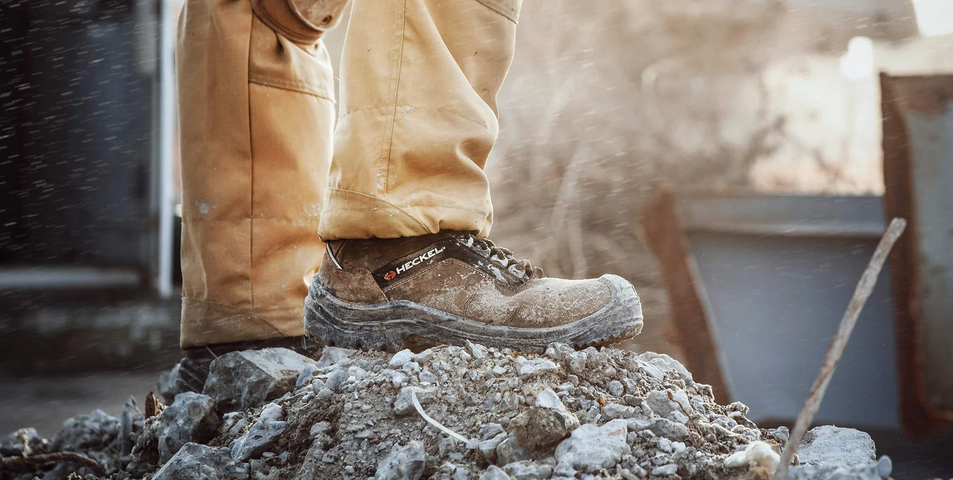 Botte de Securité Suxxeed Offroad S3 - Bottes Amagnétiques Fourrées - Légères et Flexibles - Adhérente - Résistante aux Huiles - Bout Recouvert - Marron - Taille 36