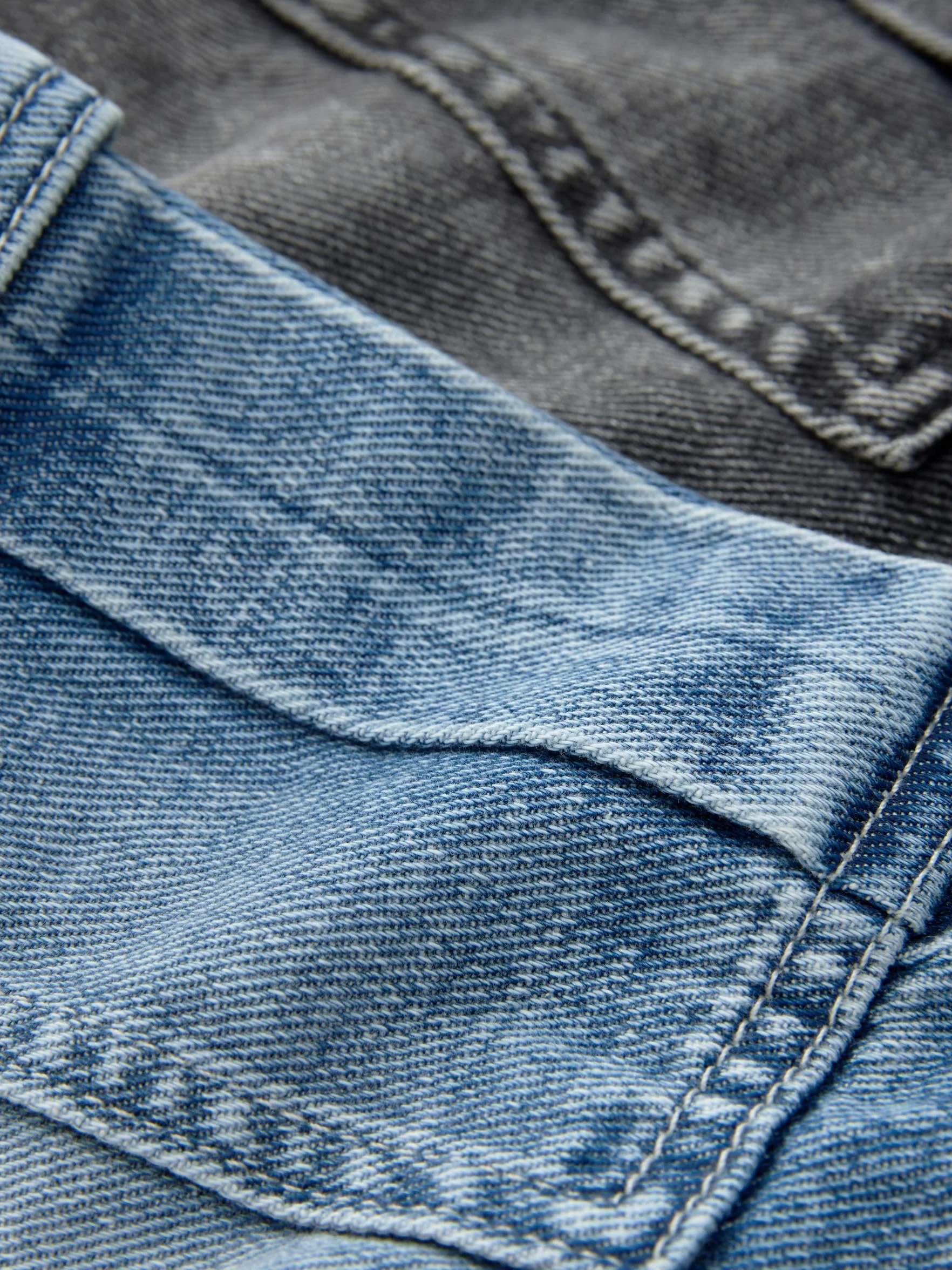 NEXT Garçon Short Cargo en Jean 100% Coton, Lot de 2