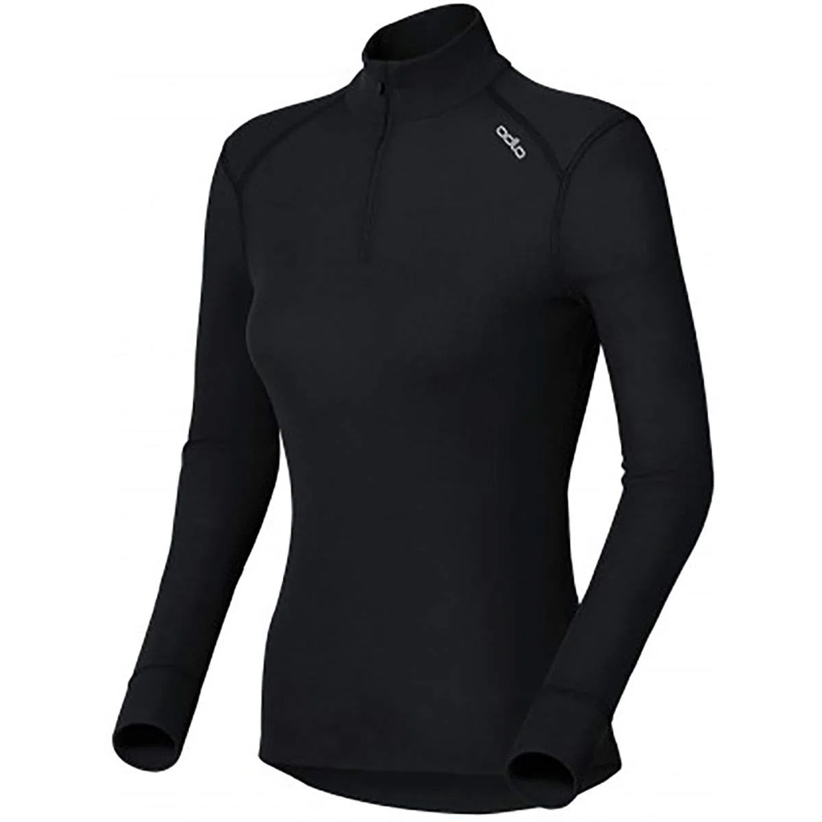 Odlo Warm T-Shirt Manches Longues 1/2 Zip Femme