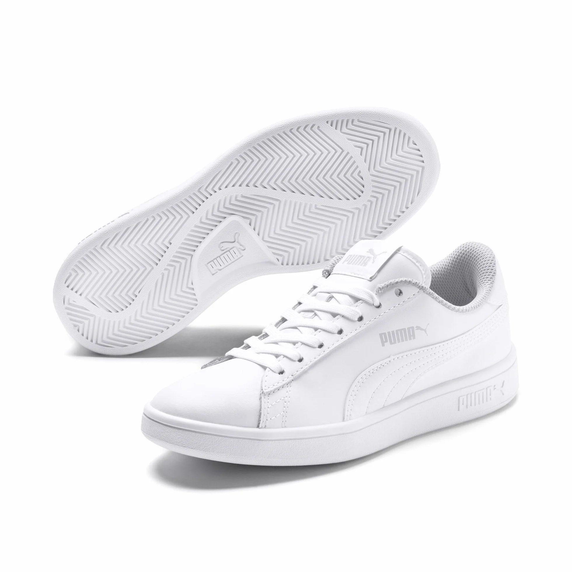 Puma Baskets Basses Smash V2 L Jr Unisexes