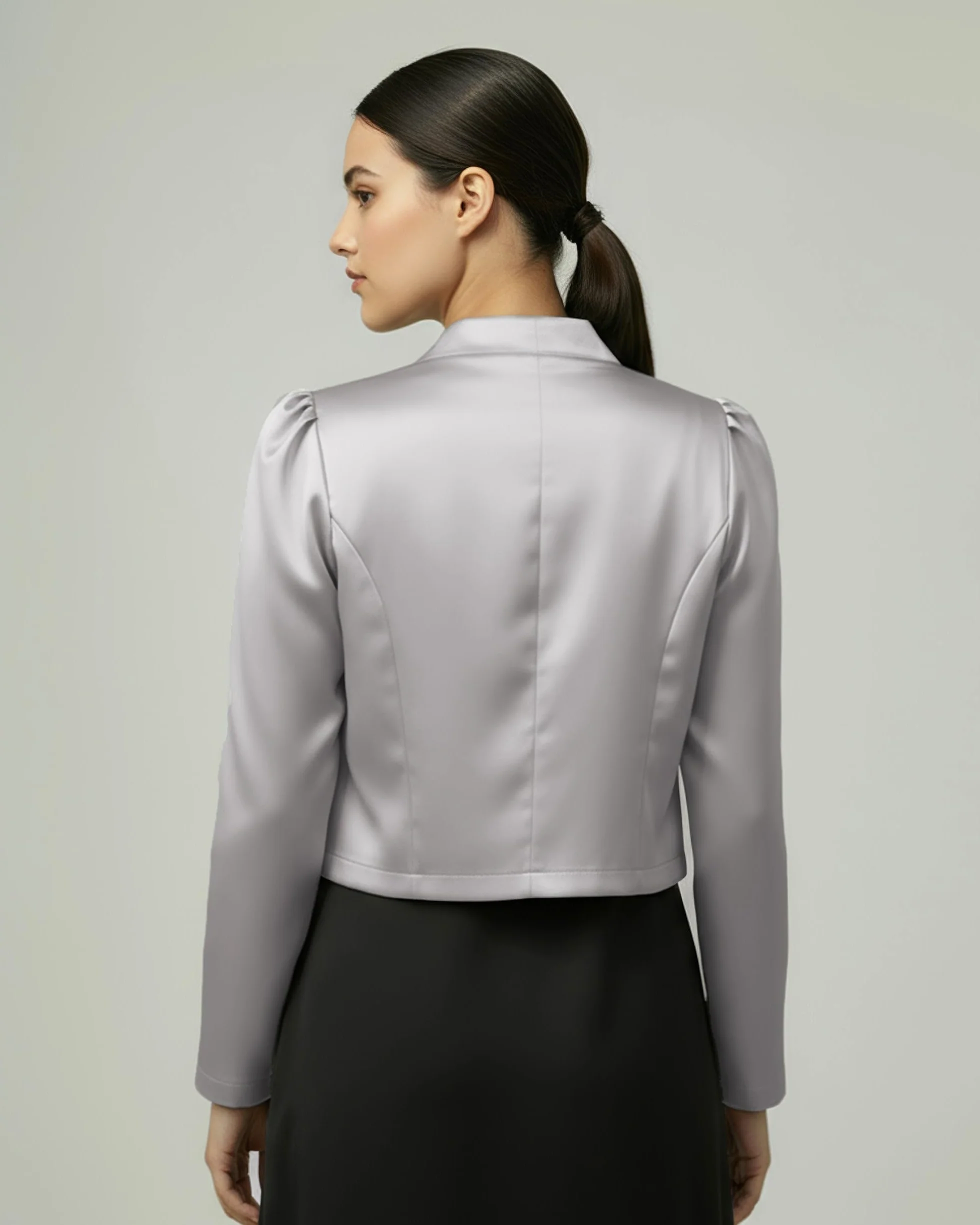 BlackButterfly Formel Satin Manches Longues Boléro Veste