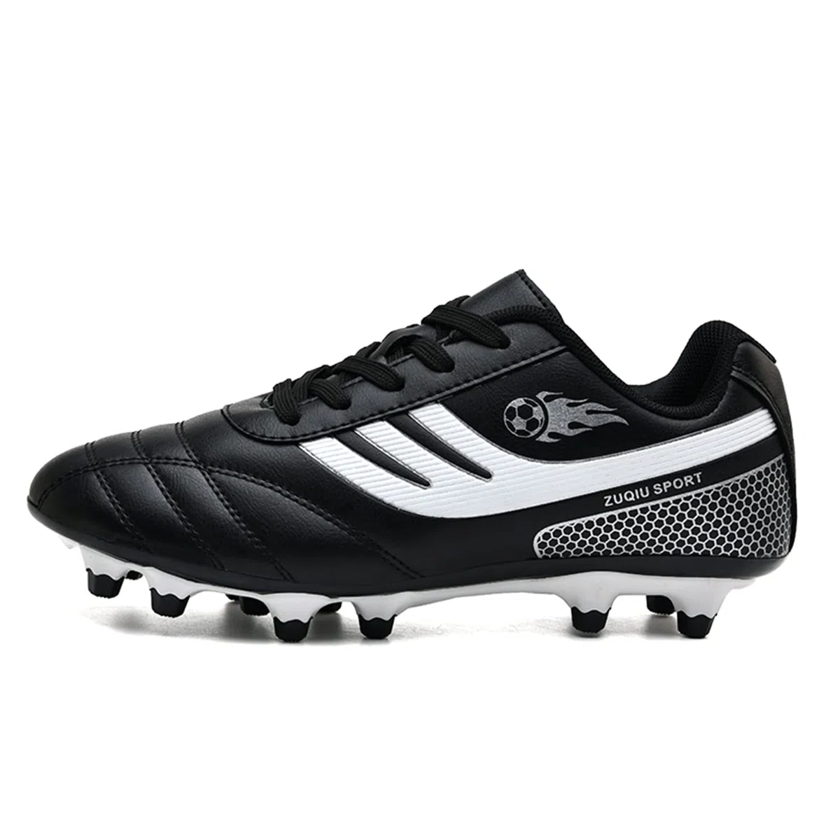 Chaussures de Football Enfant Crampons Professionnel Chaussures de Football Garçon Chaussures d'Entraînement Fille Légères Baskets Chaussures de Foot en Plein Air