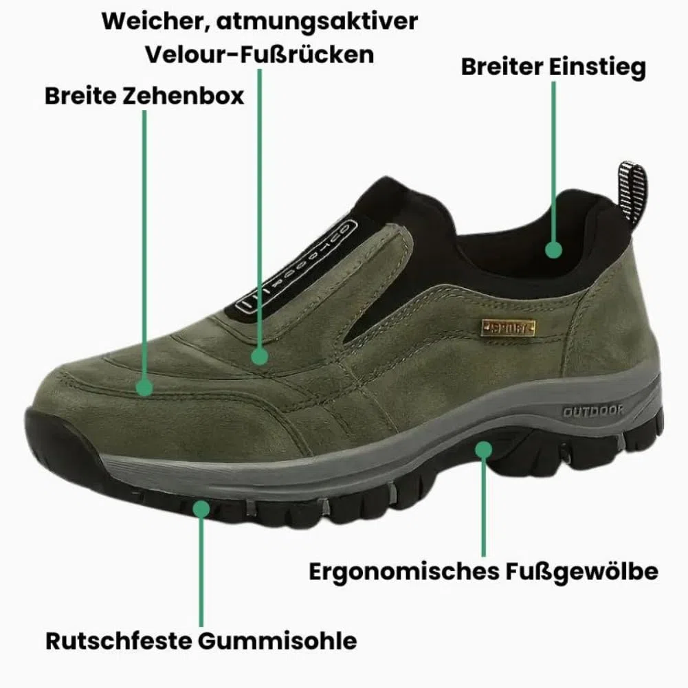 Podowalk Chaussures confortables Podowalk, chaussures orthopédiques Elias Premium, chaussures de randonnée et de confort pour homme et femme