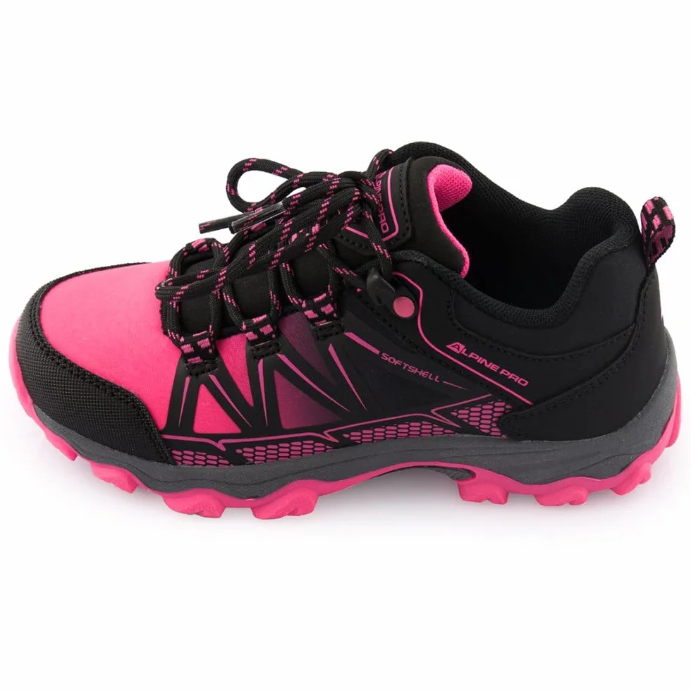 Alpine PRO FARO Chaussures de randonnée unisexes pour enfant, chaussures actives, chaussures de trekking, chaussures d'extérieur, chaussures de marche durables, tissu extérieur softshell respirant,