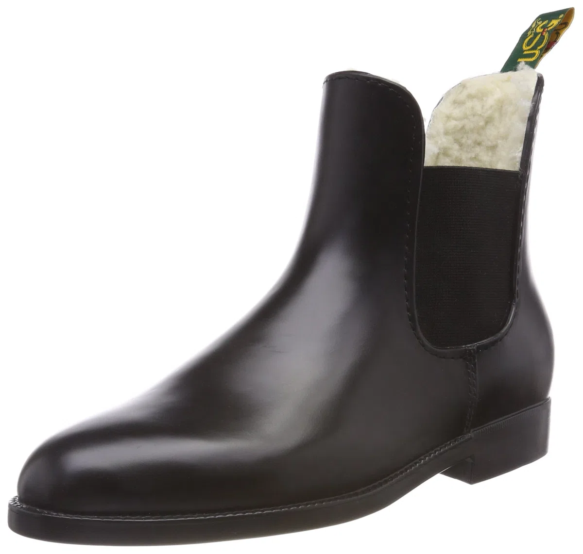 United Sportproducts Germany USG 23334 Paire de Bottes d'équitation pour l'hiver avec élastiques, Pointure 34 Noir