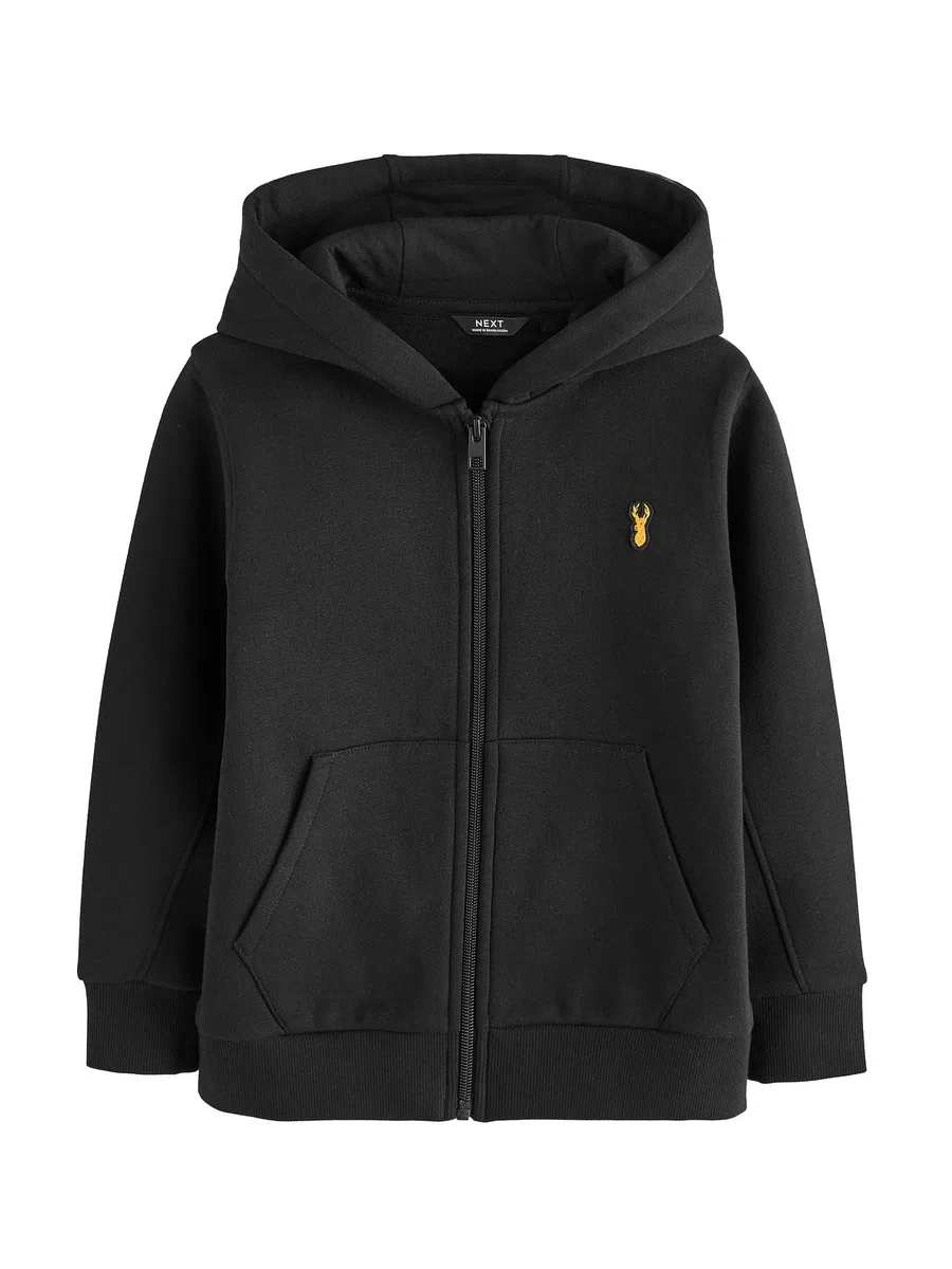 NEXT Garçon Sweat à Capuche uni zippé