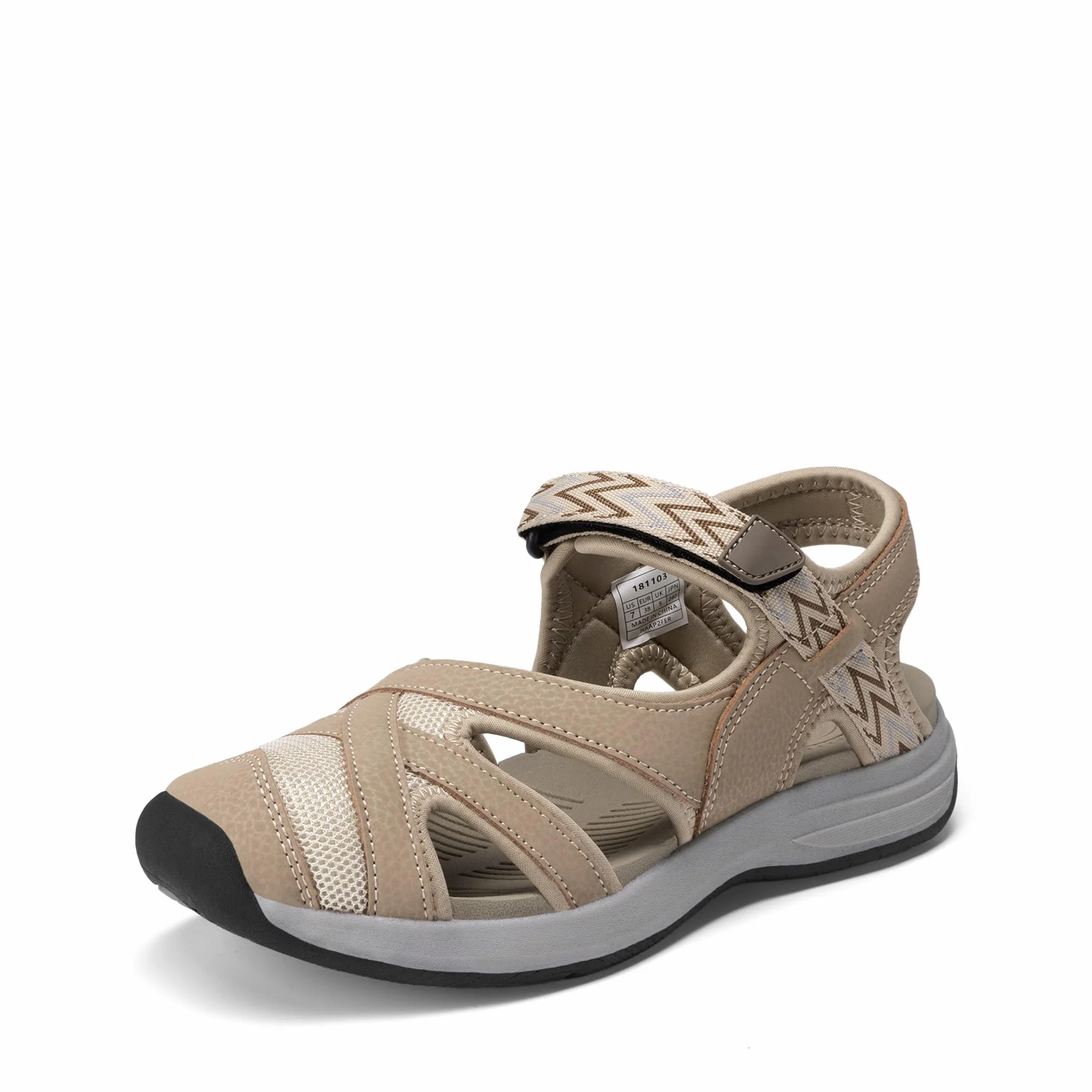DREAM PAIRS Sandales de Sport pour Femmes Confortable et Légères Sandale de randonnée d'été Décontractées QDL19001L