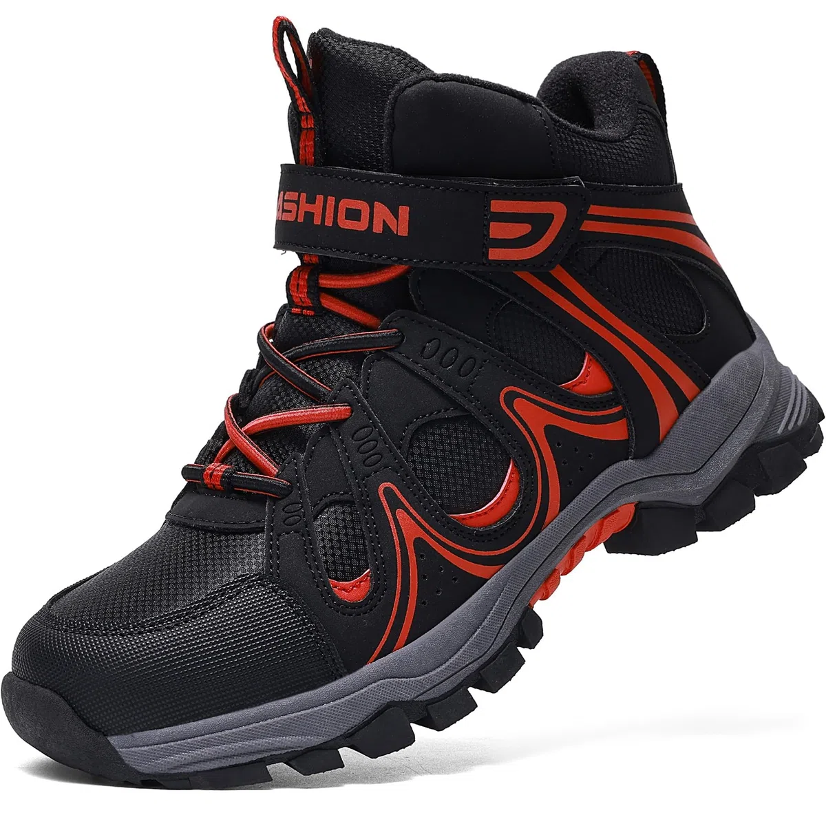 ASHION Enfant Chaussures Randonnée Bottes Hiver Garçon Fille Chaude Bottes de Neige