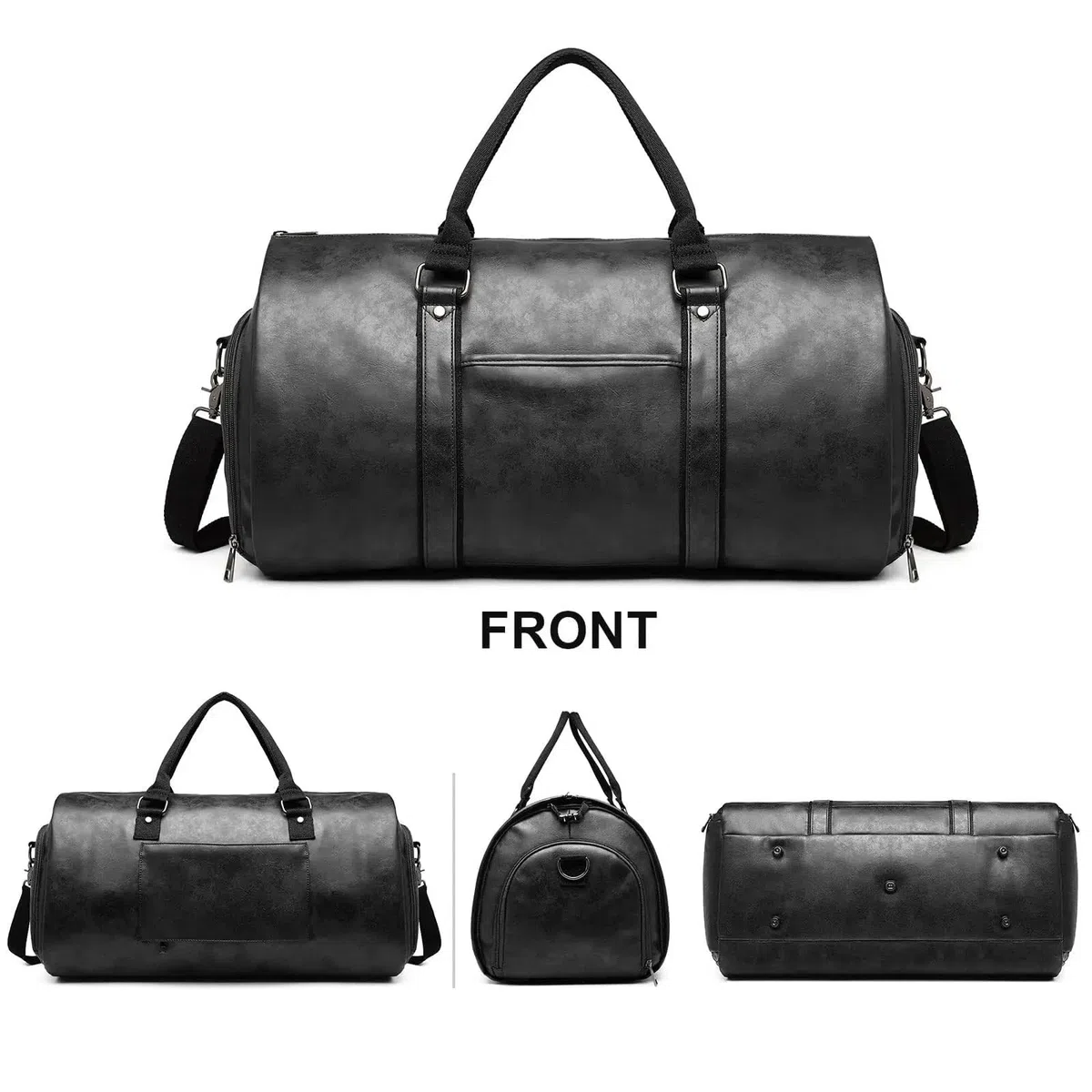 Sac de Voyage Pliable,Housse Costume Homme,Sac De Vêtements Pliable, avec Pochette À Chaussures,Sac De Costume Suspendu De ge