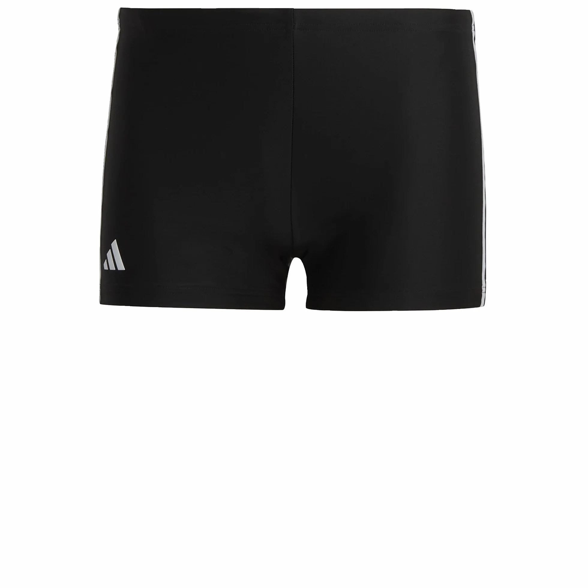 adidas Homme Classic 3-Stripes Swim Boxers, Black/White, 26
