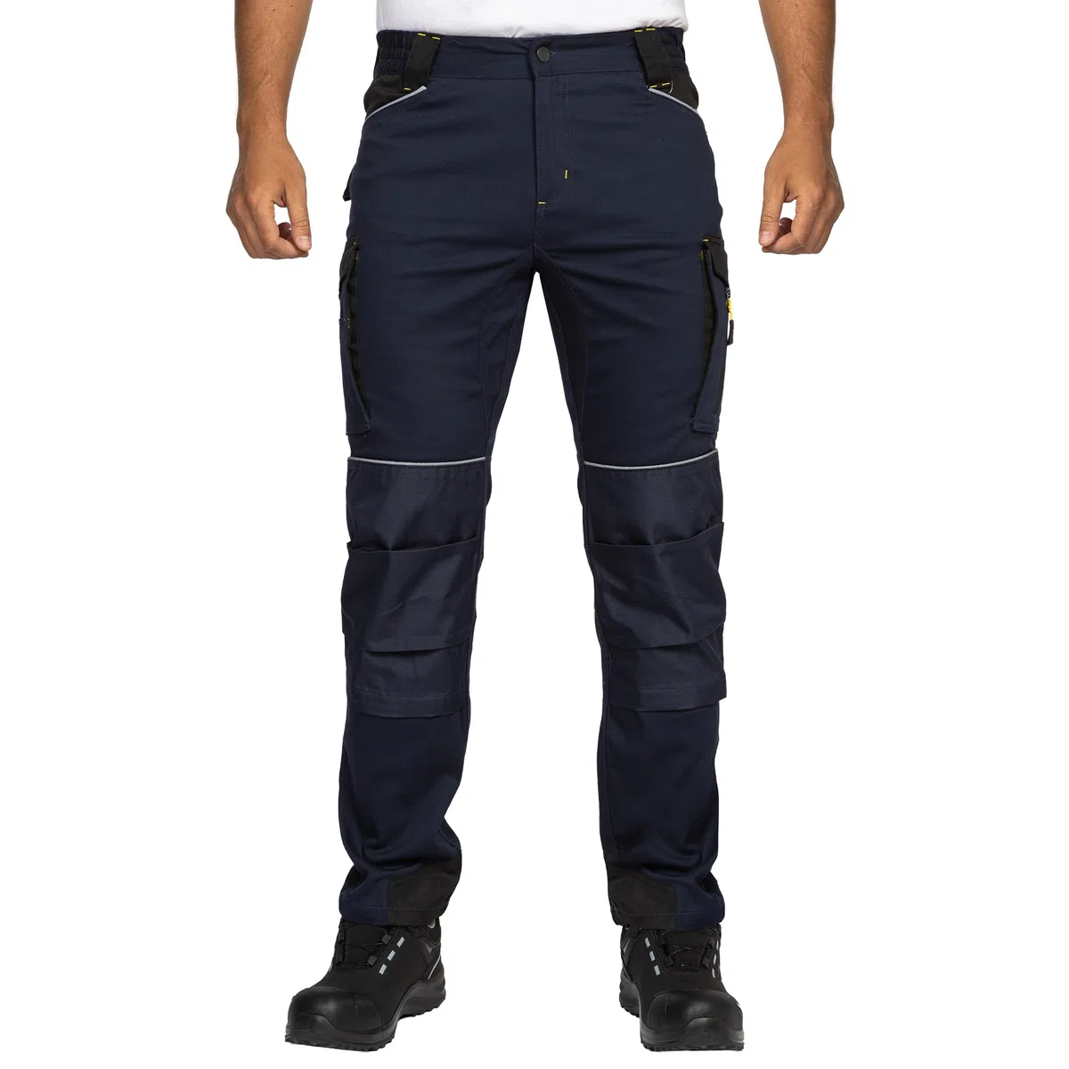 BWOLF Daytona Pantalon de Travail Homme Stretch Pantalon Travail Homme - Coton - Élasthanne - Nombreuses Poches