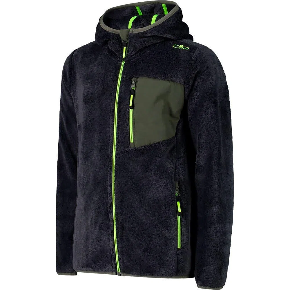 CMP Kid Jacket Fix Hood Veste Mixte enfant