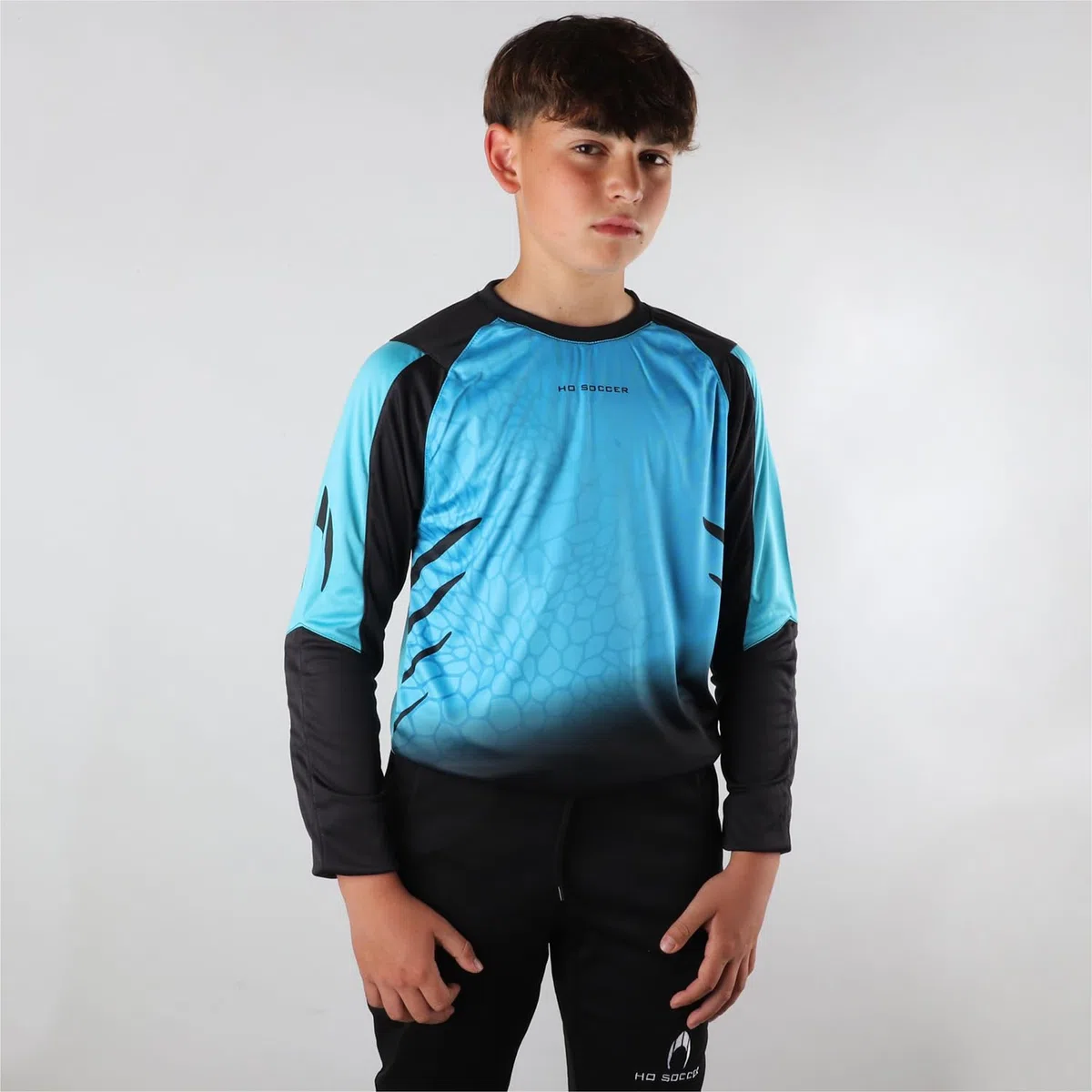 HO Soccer Kid Keeper Set Deep-sea Blue Cojoint gardien de but Mixte enfant