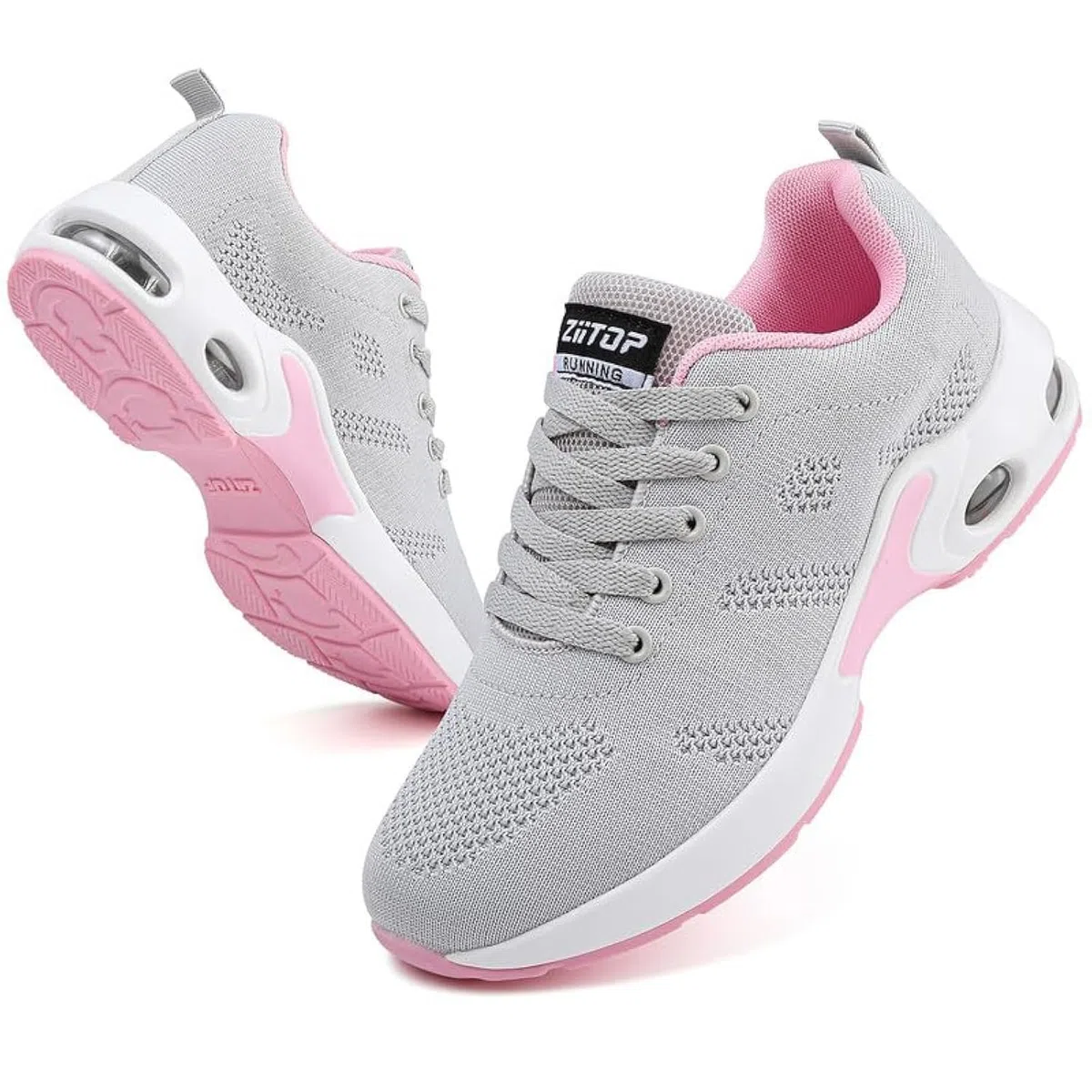 Basket Femme Chaussures de Sport Running Sneakers Femme Basket de Marche d'air Respirant Chaussures de Course Légères Confort Sports Fitness Tennis Outdoor Gym Jogging Athlétique Sneakers