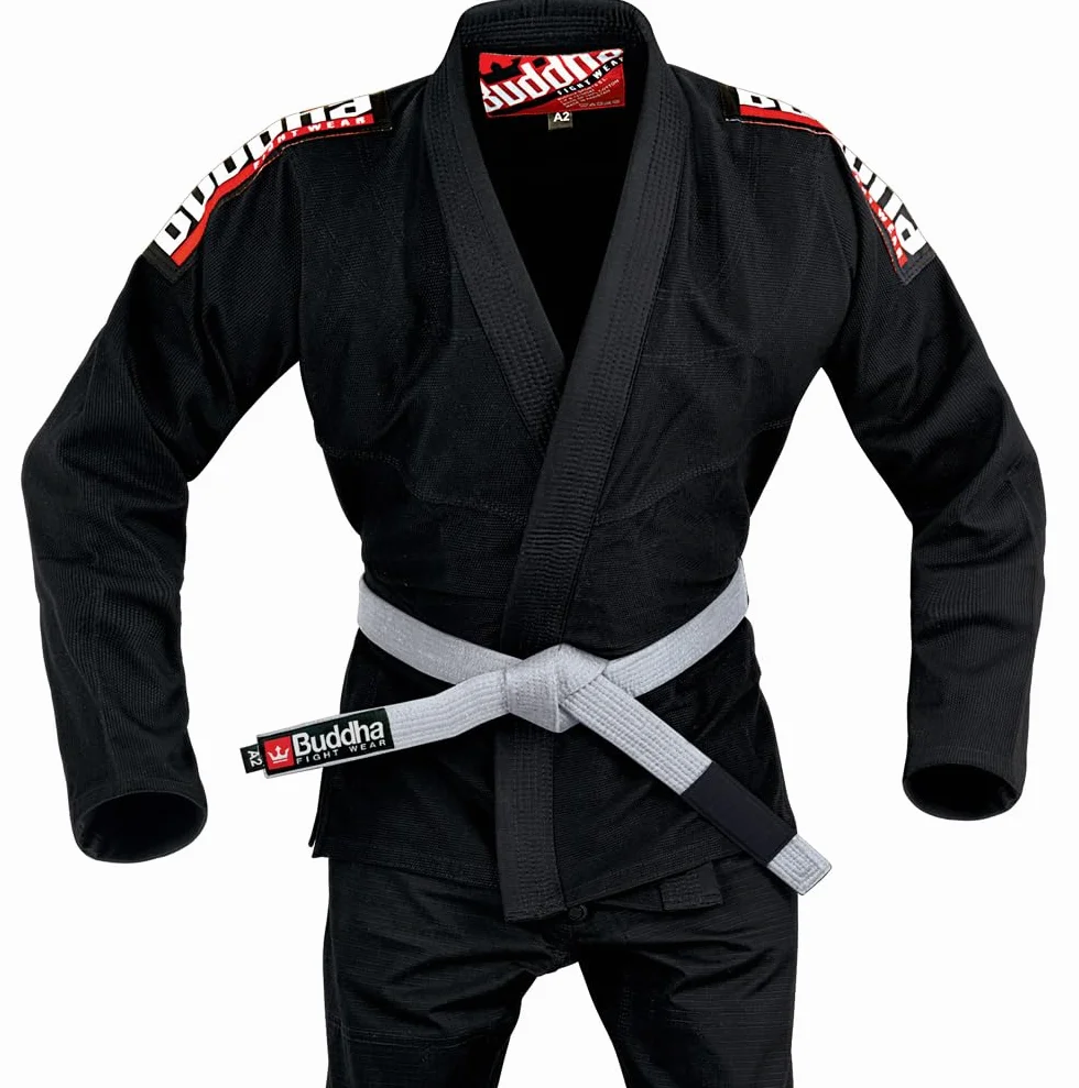 Buddha Fight Wear Kimono Premium Infinity noir