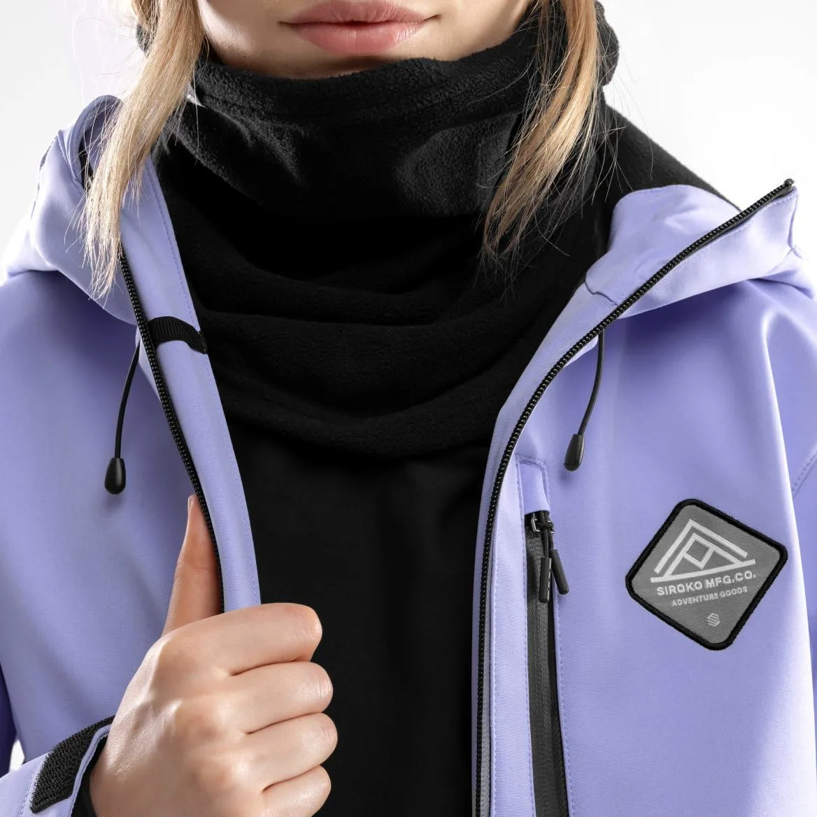 SIROKO - Veste Softshell de Ski pour Femme W2-W Makalu