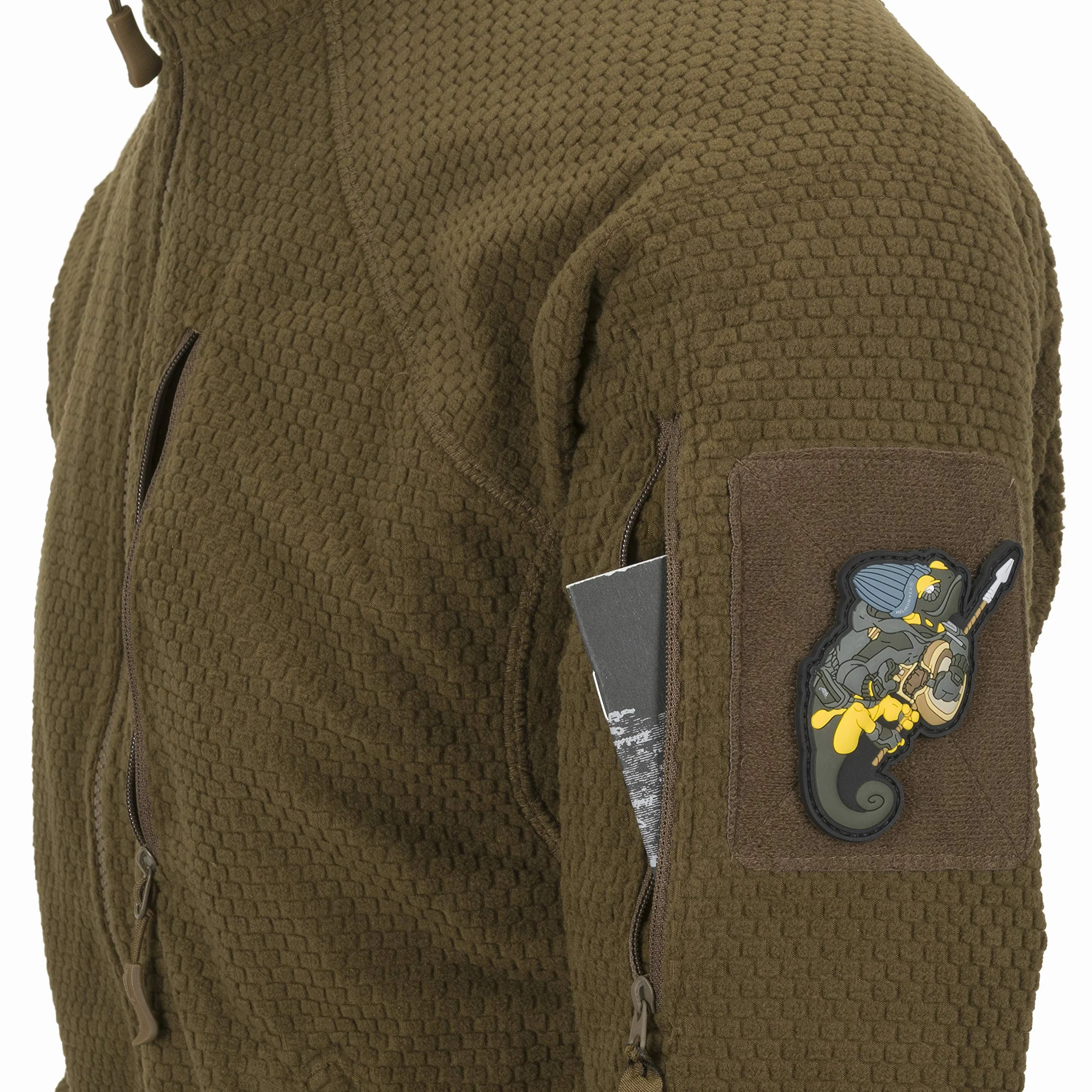Helikon-Tex Alpha Tactical Veste en polaire avec grille