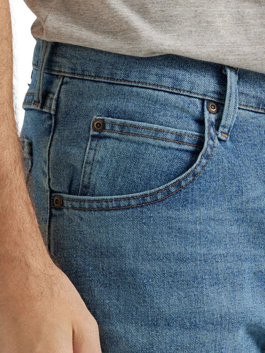 Wrangler Authentics Jean Coupe Droite Classique À Cinq Poches - Jeans - Droit - Homme