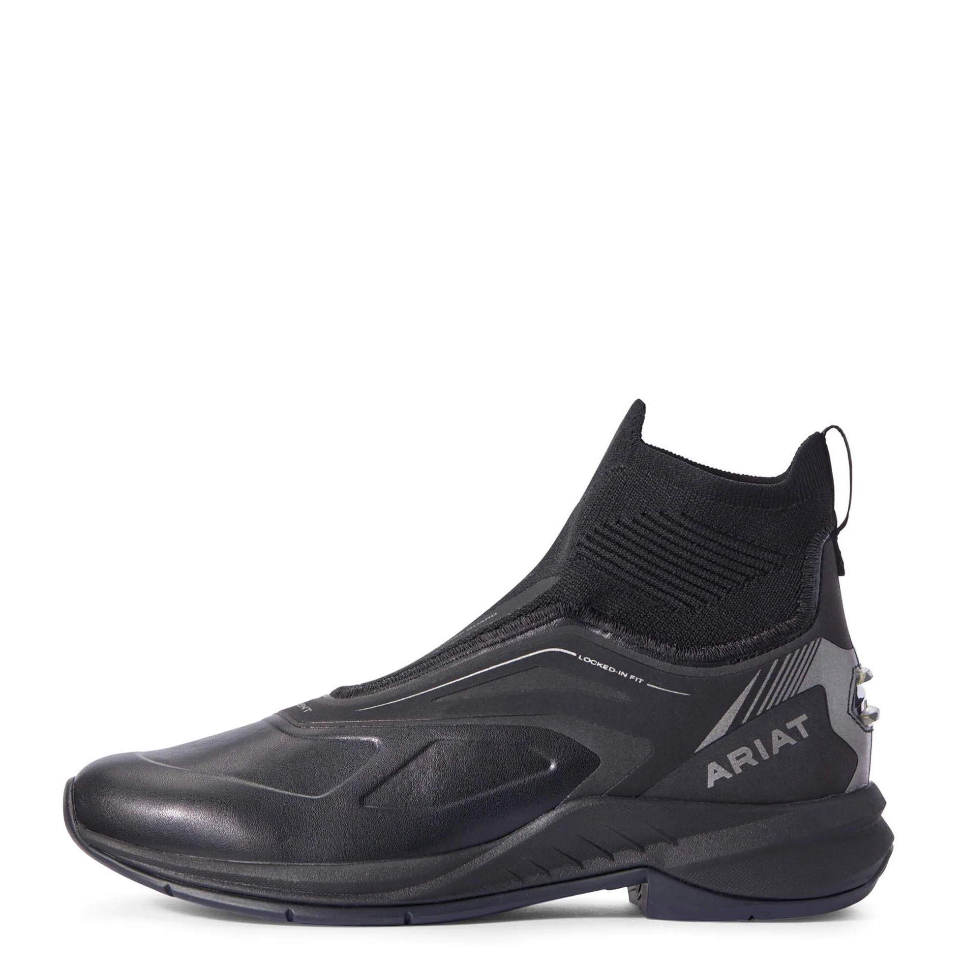 ARIAT Bottes de paddock Ascent pour femme – Noir – Légères – Technologie ATS® pour plus de stabilité et de confort tout au long de la journée, Noir, 40 EU