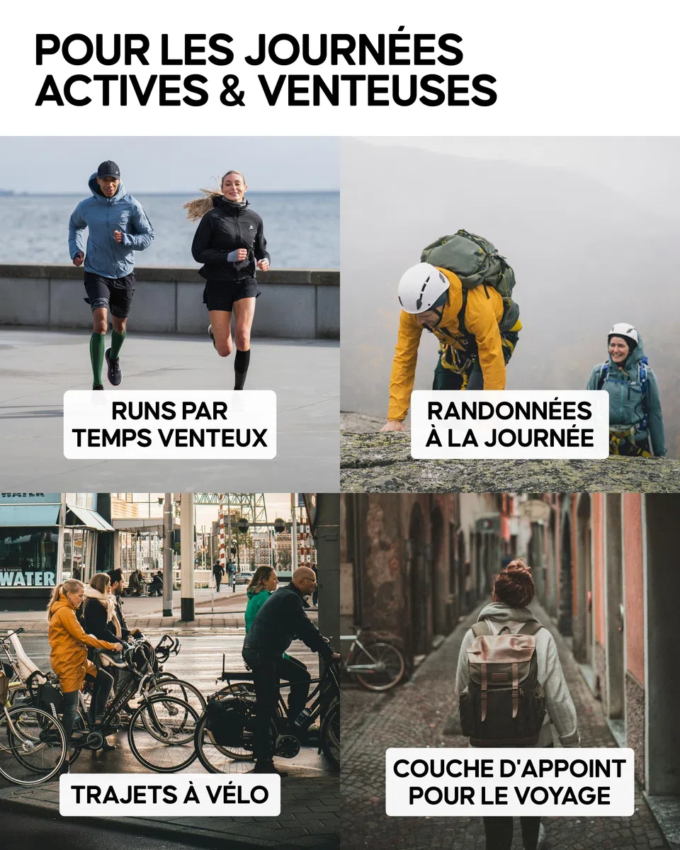 DANISH ENDURANCE Veste de Running Réfléchissante pour Femme, Léger & Respirant, Poches Fermées, Capuche Ajustable