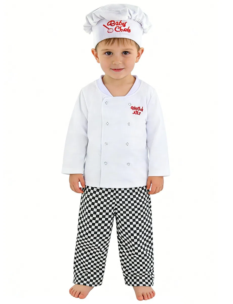 Ensemble Chef Bébé Garçons Halloween Tenue 0-4 Ans