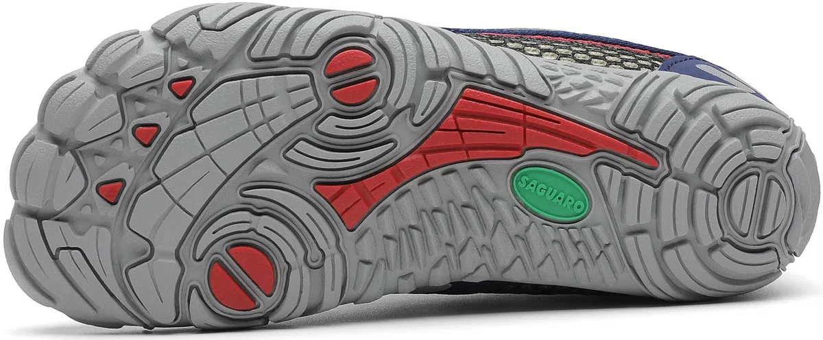 SAGUARO Chaussures de Trail Running Enfants Chaussures Minimalistes Antidérapantes Respirantes pour Garçons et Filles