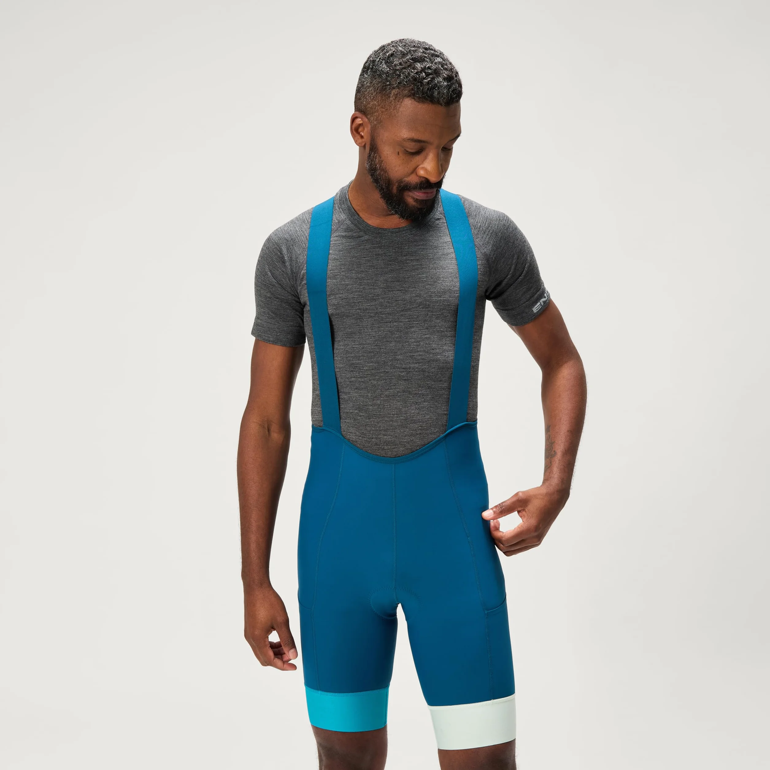 Endura Cuissard À Bretelles Loop - Cycling Bibshort - Cuissard de Cyclisme à Bretelles - Homme