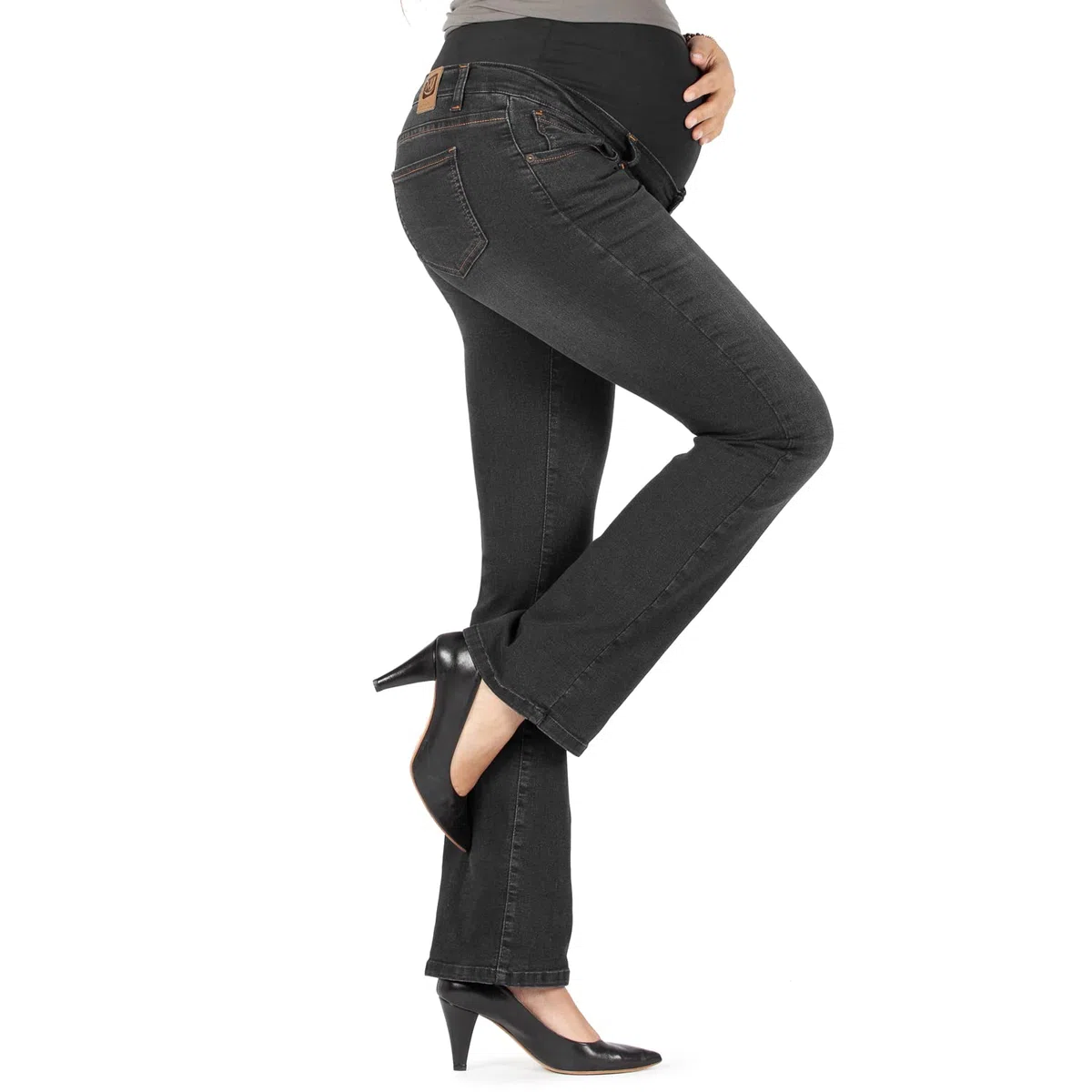 Torino Deluxe - Jean Grossesse Bootcut Bandeau Haut. Coupe Bootcut évasée rééquilibrent la Silhouette