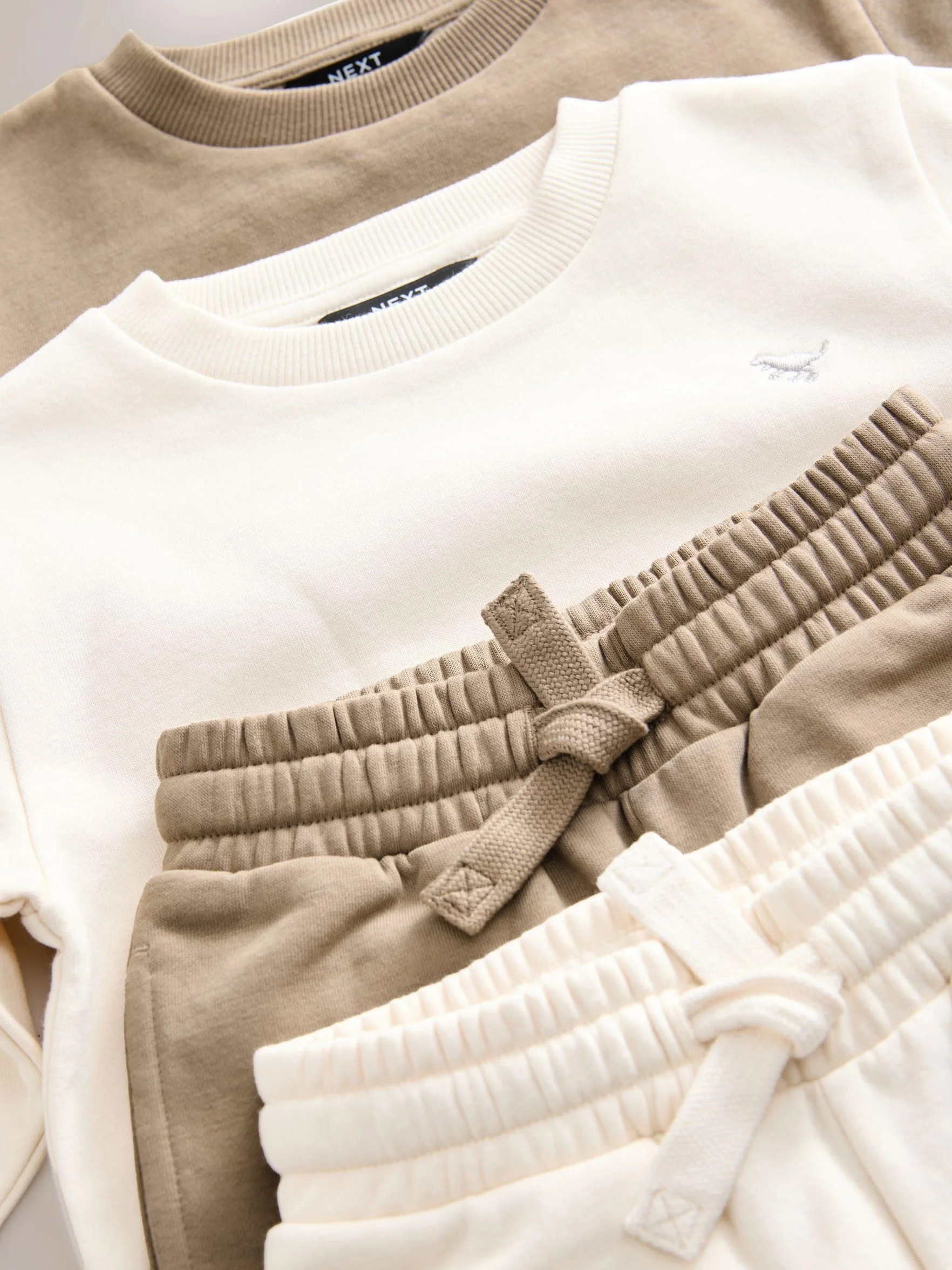 NEXT Garçon Ensemble sweat et pantalon de jogging, lot de 2