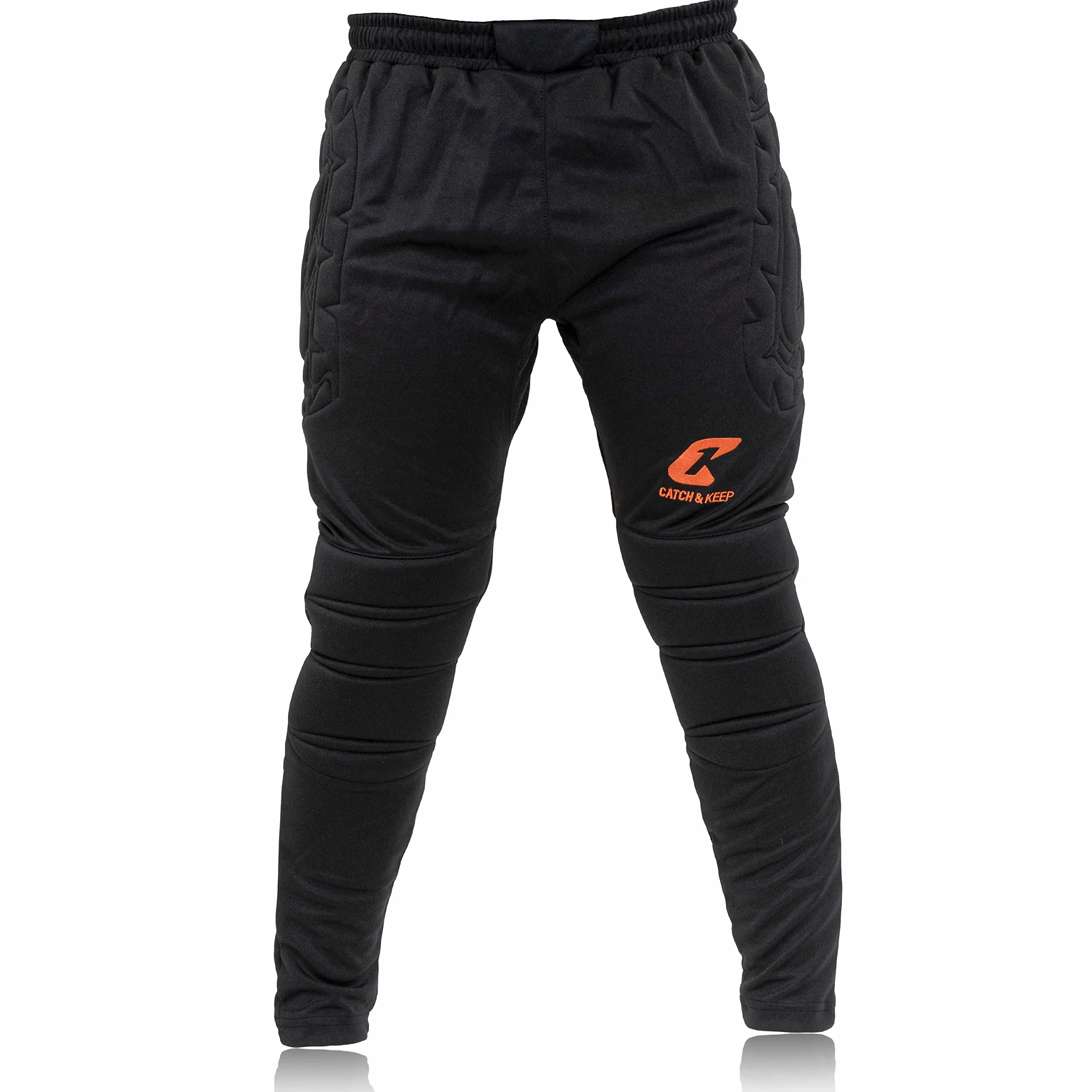 CATCH & KEEP Pantalon de Gardien de But Flight Protection Long - Pantalon de gardine de But qualité Premium - Pantalon de Sport pour Hommes, Femmes et Enfants - Rembourrage de Protection