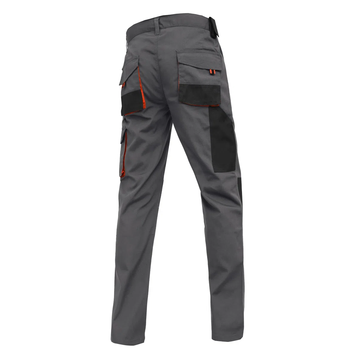 WORK IDEA Pantalon de Travail pour Homme avec Poches à Genoux Oxford en Toile résistante