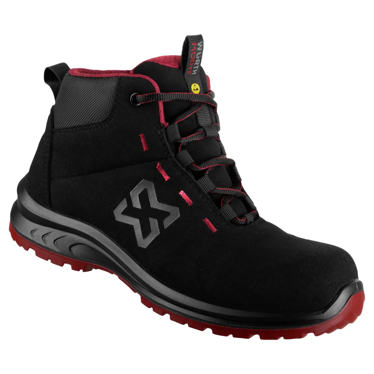 WüRTH MODYF Chaussures de sécurité Montantes Cruise Lady S3S Bordeaux