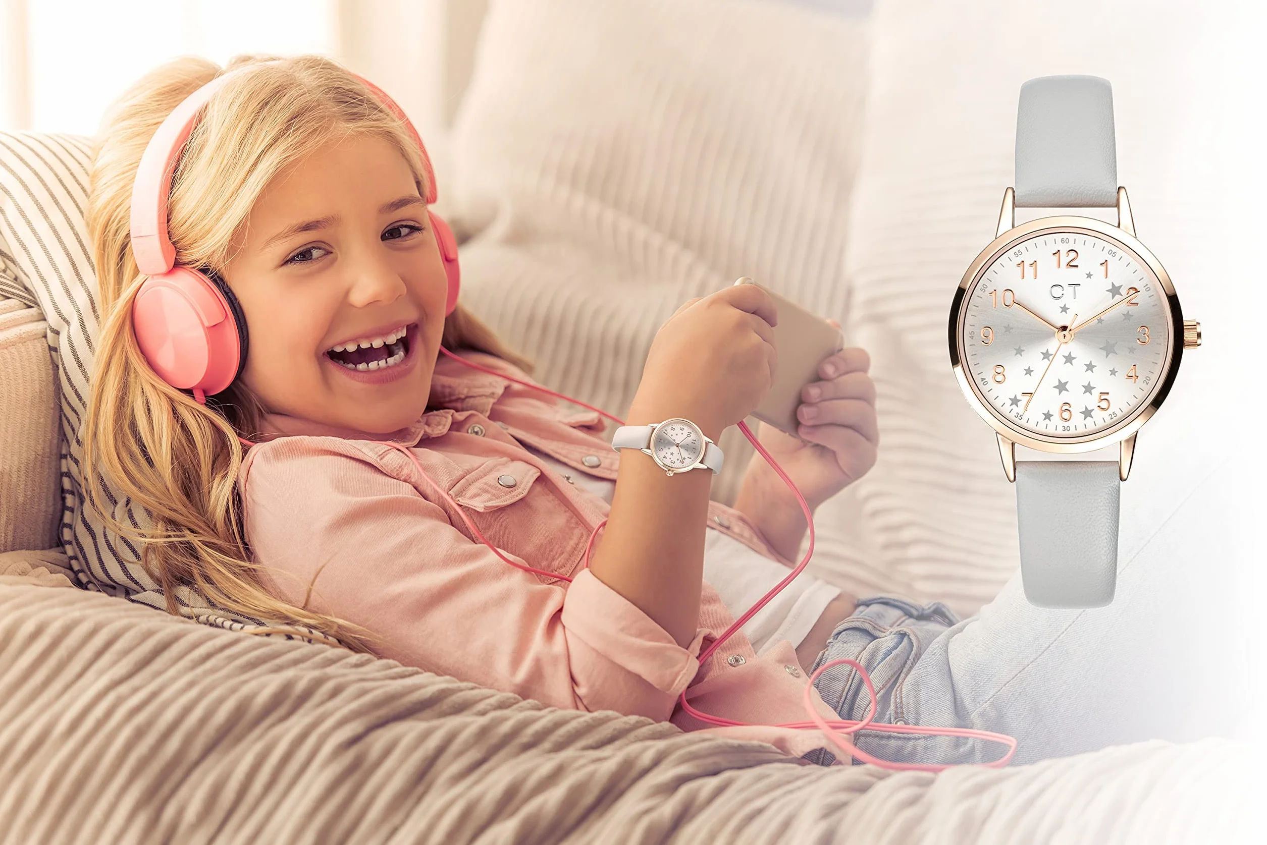 Cool Time Kids Montre pour Filles