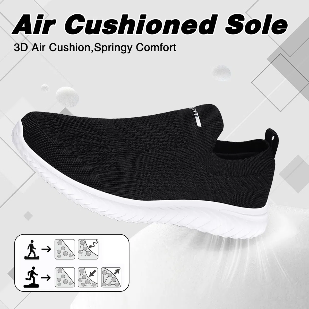 Slip on Chaussure Homme Femme Hommes Chaussures De Course Casual Chaussures De Marche Respirantes Sport Baskets Athlétiques Gym Tennis