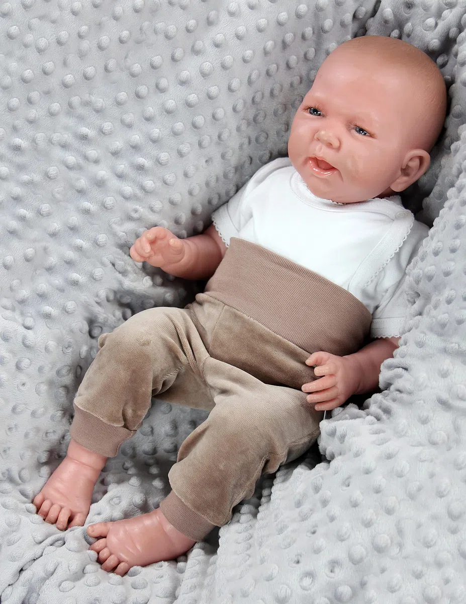 TupTam Pantalon Bébé Garçon Hiver 3 Pièces – Pantalon Bébé Doux et Chaud avec Taille Élastique