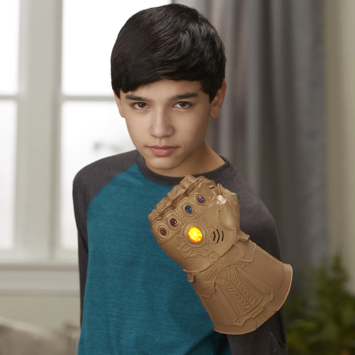 Marvel Avengers Electronic Fist Roleplay Toy with Lights and Sounds Multicolor