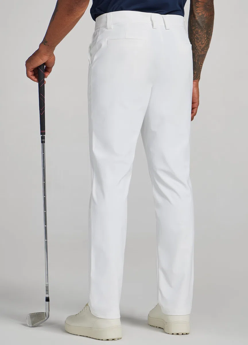 WILLIT Pantalon de golf stretch pour homme - Séchage rapide - Pantalon de bureau - Pantalon décontracté avec 4 poches - 86 cm - 81 cm