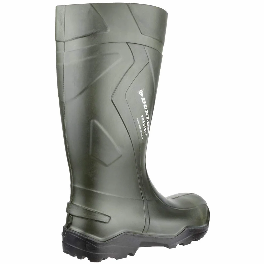 DUNLOP Protective Footwear, C762933, Purofort+ Full Safety, Gris Foncé/Rouge/Noir, Taille 48 EU