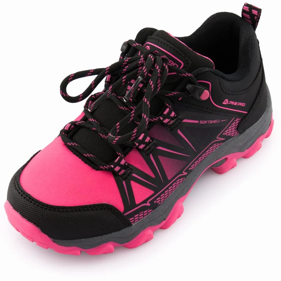 Alpine PRO FARO Chaussures de randonnée unisexes pour enfant, chaussures actives, chaussures de trekking, chaussures d'extérieur, chaussures de marche durables, tissu extérieur softshell respirant,